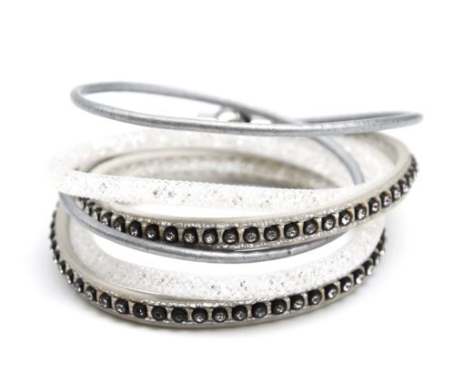 Bracelet-Double-Tour-Cordon-Strass-et-Tube-Resille-Stardust-Gris-Clair