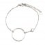 Bracelet-Fine-Chaine-avec-Charm-Cercle-Contour-Acier-Argente-et-Pierre-Zirconium