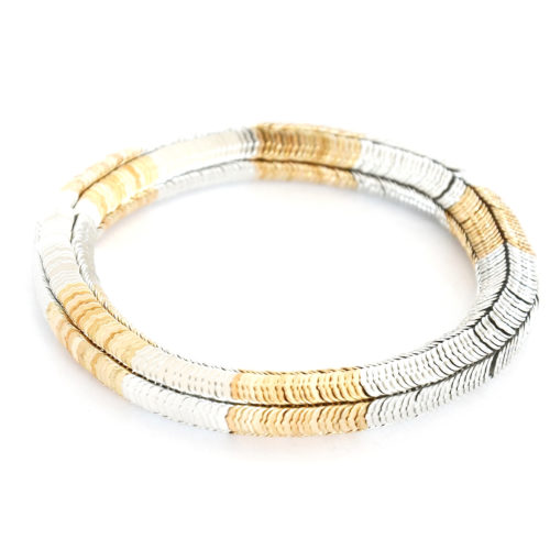 Bracelet-Elastique-Multi-Pieces-Metal-ArgenteDore