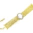 Bracelet-Multi-Chaines-Metal-et-Ovale-Contour-Strass-Dore