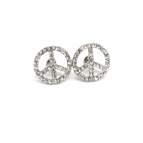 Boucles-dOreilles-Symbole-Peace-Strass-Argente