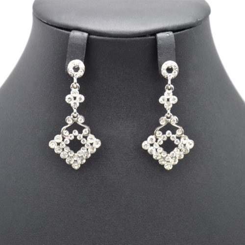 Boucles-dOreilles-Pendantes-Losange-Strass-Argente