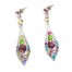 Boucles-dOreilles-Pendantes-Goutte-Strass-Multicolore