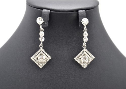 Boucles-dOreilles-Pendantes-Losange-Strass-Argente