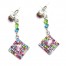 Boucles-dOreilles-Pendantes-Losange-Strass-Multicolore