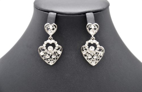 Boucles-dOreilles-Pendantes-Coeur-Cisele-Strass-Argente