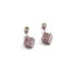 Boucles-dOreilles-Pendantes-Mini-De-Strass-Rose