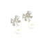 Boucles-dOreilles-Pendantes-Noeud-Strass-Argente-et-Perle-Ecru