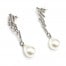 Boucles-dOreilles-Barres-Metal-Argente-Strass-et-Perle-Blanche