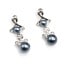 Boucles-dOreilles-Boucles-Metal-Argente-Strass-et-Perles-Grises