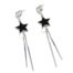 Boucles-dOreilles-Pierre-Etoiles-Noires-et-Barres-Metal-Argente