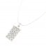 Collier-Pendentif-Mini-Cercles-Strass-Metal-Argente