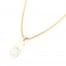 Collier-Pendentif-Ourson-sur-Boule-Strass-Dore