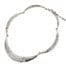 Collier-Tour-de-Cou-5-Petales-Metal-et-Bandes-Strass-Gris