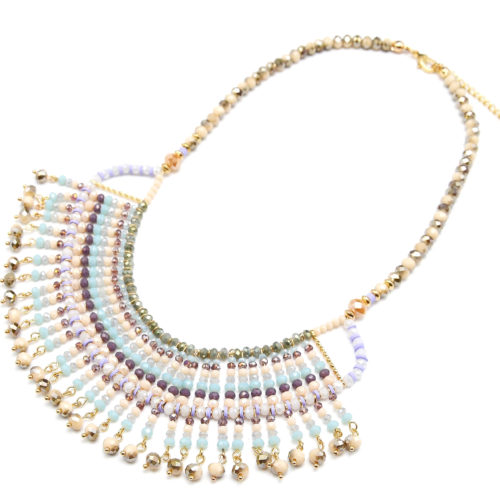 Collier-Plastron-Tombee-de-Pierres-Brillantes-Multicolore