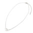 Collier-Fine-Chaine-et-Pendentif-Coeurs-Entrelaces-Acier-Argente