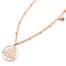 Sautoir-Collier-Multi-Chaines-Pendentif-Arbre-de-Vie-Metal-Or-Rose-et-Contour-Strass