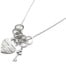 Sautoir-Collier-Pendentif-Anneaux-et-Coeur-Cadenas-Message-Happy-Strass-Metal-Argente