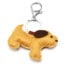 Porte-Cles-Bijou-de-Sac-Chien-Feutrine-BeigeMarron