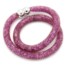 Bracelet-Aimante-Double-Tour-Tube-Resille-avec-Cristaux-RoseViolet