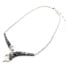 Collier-Plastron-Torche-Motif-Ecailles-et-Resine-NoirArgente