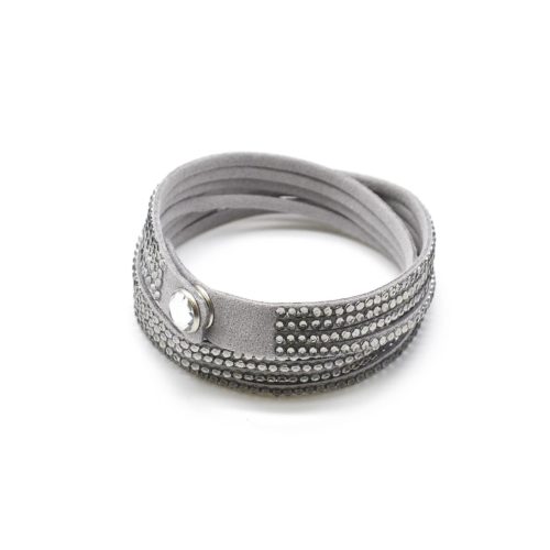 Bracelet-Slake-Double-Tour-4-Rangs-Strass-Gris-Clair