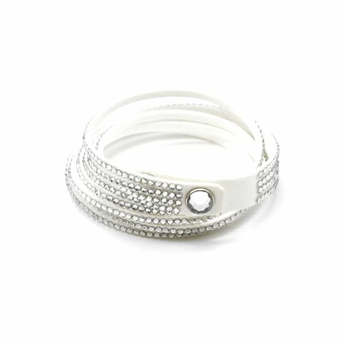 Bracelet-Slake-Double-Tour-4-Rangs-Strass-Blanc