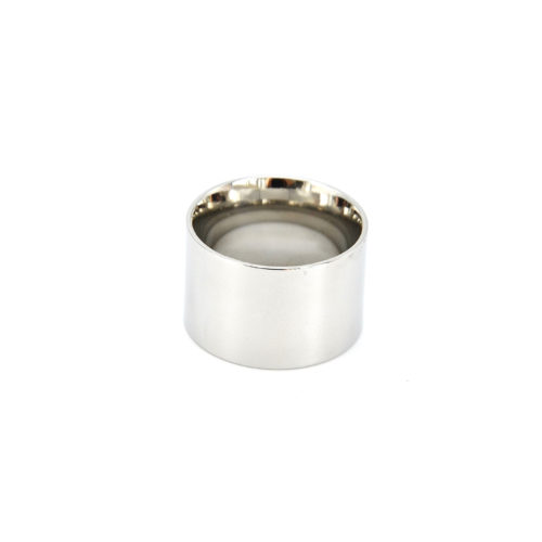 Bague-Anneau-Large-Pouce-Acier-Argente