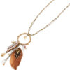 Sautoir-Collier-Multi-Chaines-Metal-Perles-et-Cercle-Ethnique-Charms-Beige