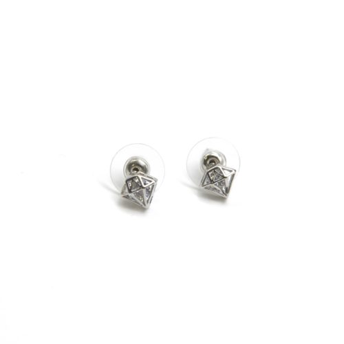 Boucles-dOreilles-Diamant-Cisele-Argente-avec-Pierre-Zirconium