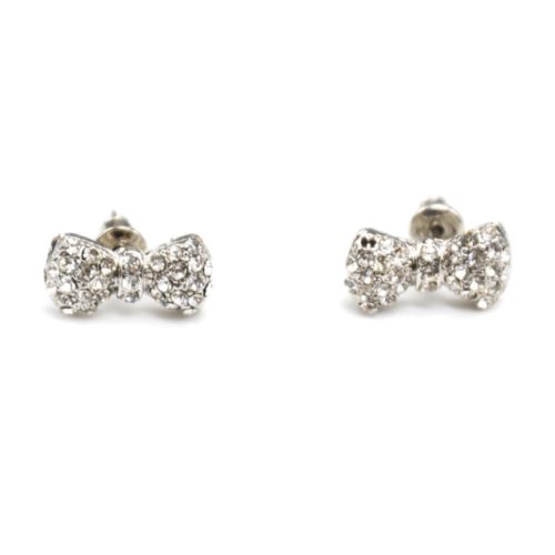 Boucles-dOreilles-Noeud-Ruban-Strass-Argente