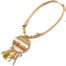 Collier-Multi-Cordons-Pendentif-Cercle-Macrame-avec-Pierres-et-Perles-Assorties-et-Charms-Ethnique-Beige