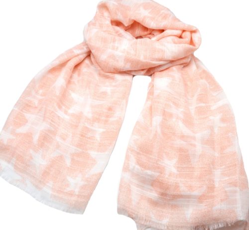 PSV78 - Foulard Long Printemps Eté Moucheté Imprimé Motif Etoiles – Image 3