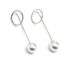 Boucles-dOreilles-Traversantes-Cercle-Ouvert-et-Tige-Metal-Argente-avec-Perle-Blanche