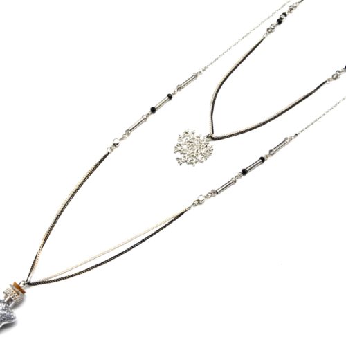 Sautoir-Collier-Double-avec-Perles-Arbre-de-Vie-Metal-Argente-et-Bouteille-Etoile-Paillettes