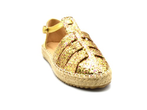 Espadrilles-Ouvertes-Satines-avec-Brides-Paillettes-Boucle-et-Semelle-Effet-Paille