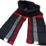 Echarpe-Longue-Automne-Hiver-Uni-Noir-Motif-Tartan-Rayures