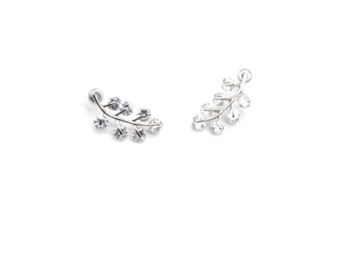 Boucles-dOreilles-Branche-Metal-Argente-avec-Pierres-Zirconium