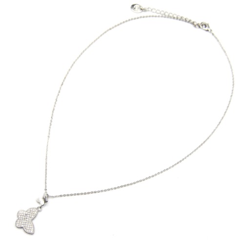 Collier-Fine-Chaine-Pendentif-Papillon-Strass-Zirconium-et-Metal-Argente