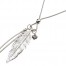 Sautoir-Collier-Pendentif-Plume-Ajouree-Strass-et-Metal-Argente-avec-Trefle