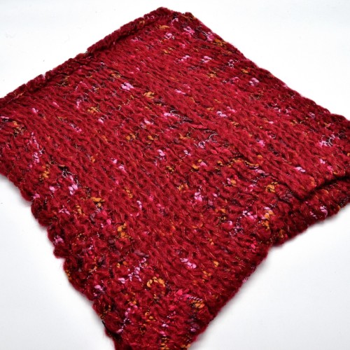 Echarpe-Snood-Tube-Tour-de-Cou-Automne-Hiver-avec-Touches-de-Couleur-et-Fils-Brillants-Bordeaux