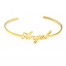 Bracelet-Jonc-Fin-Ouvert-avec-Message-Angel-Acier-Dore