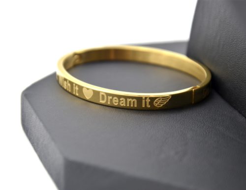 Bracelet-Jonc-Moyen-Acier-Dore-avec-Message-Do-it-Wish-it-Dream-it