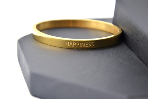 Bracelet-Jonc-Moyen-Acier-Dore-avec-Message-Happiness