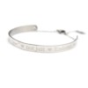 Bracelet-Demi-Jonc-et-Chaine-Acier-Argente-avec-Message-Life-is-to-be-enjoyed-not-just-endured