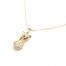 Collier-Fine-Chaine-et-Pendentif-Chat-Chaton-Relief-Metal-Strass-Dore