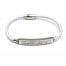 Bracelet-Aimante-Cordon-Tresse-Gris-avec-Bande-Strass-et-Acier-Argente