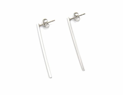 Boucles-dOreilles-Barres-Rectangle-Metal-Argente