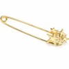 Broche-Epingle-avec-Multi-Etoiles-Metal-Dore