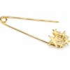 Broche-Epingle-avec-Multi-Etoiles-Metal-Dore